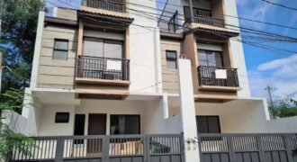3-Storey Duplex House For Sale in Katarungan Village