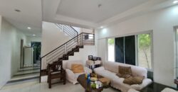 2-storey Modern House with Big Garden and Roof Deck For Sale in Pilar Village