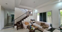 2-storey Modern House with Big Garden and Roof Deck For Sale in Pilar Village