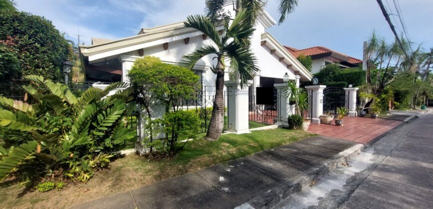 Well Maintained House And Lot with Heated Swimming pool For Sale In Ayala Alabang Village