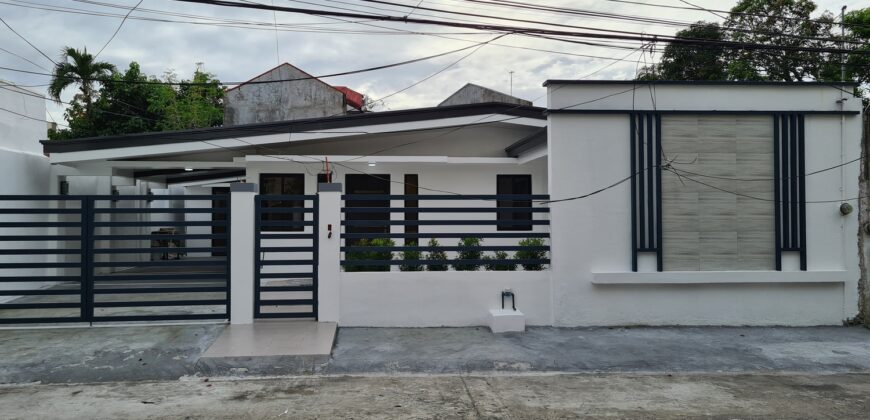 Freshly Renovated Bungalow for Sale in Pilar Village, Las Pinas