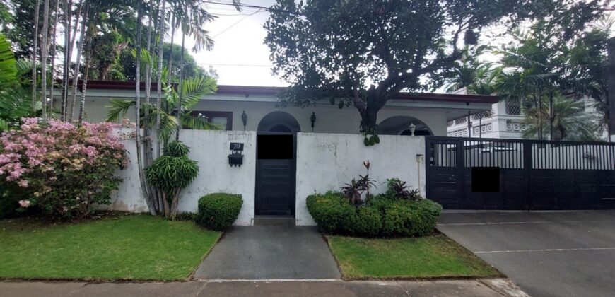 Bungalow House And Lot For Sale In Ayala Alabang Village
