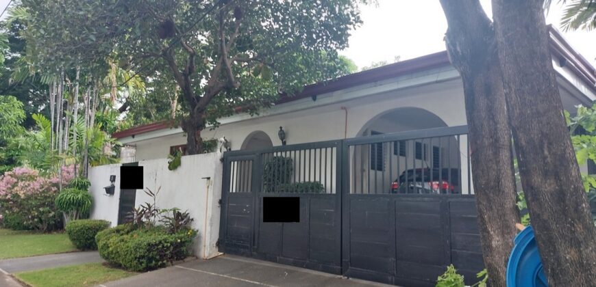 Bungalow House And Lot For Sale In Ayala Alabang Village