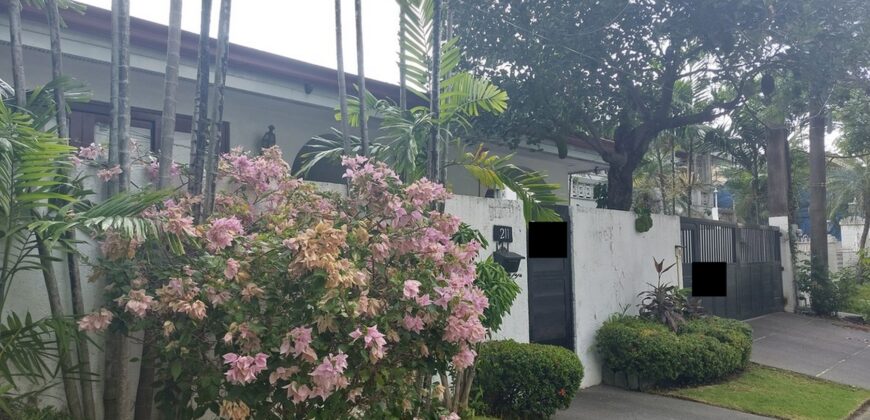 Bungalow House And Lot For Sale In Ayala Alabang Village