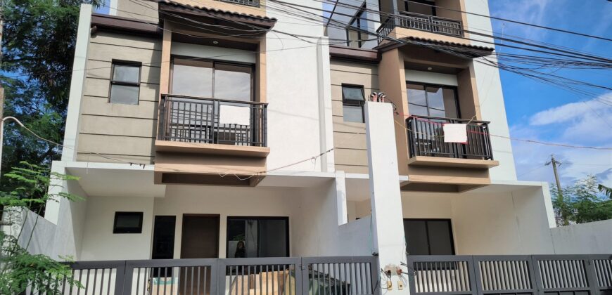 3-Storey Duplex House For Sale in Katarungan Village