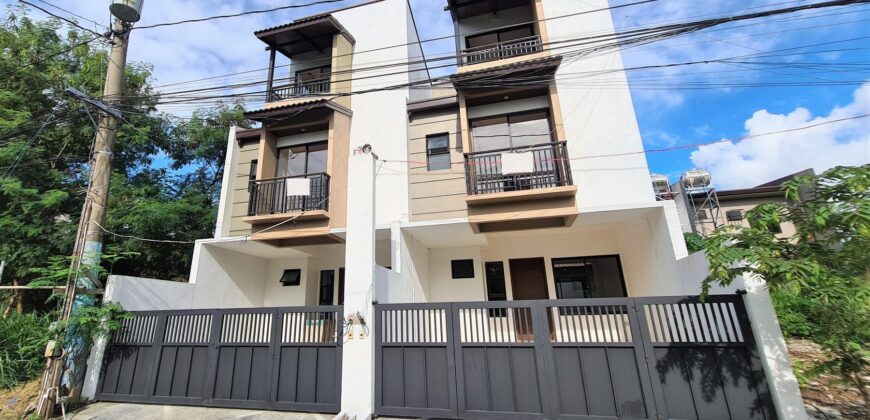 3-Storey Duplex House For Sale in Katarungan Village