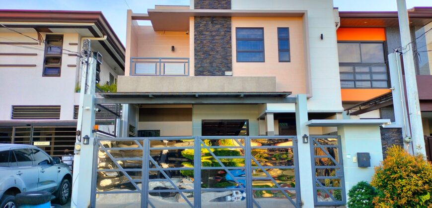 Furnished 3-Storey House with Swimming Pool in BF Resort Las Pinas