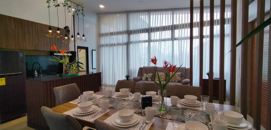 Modern Tropical Fully Furnished Twin House For Sale in Tagaytay Cavite