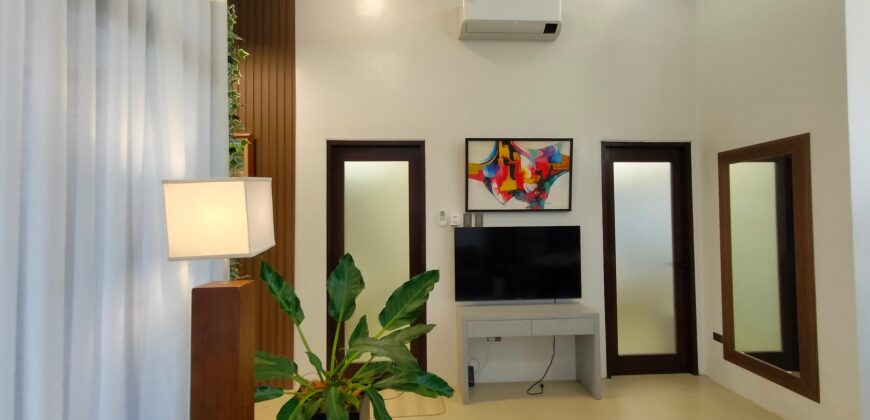 Modern Tropical Fully Furnished Twin House For Sale in Tagaytay Cavite