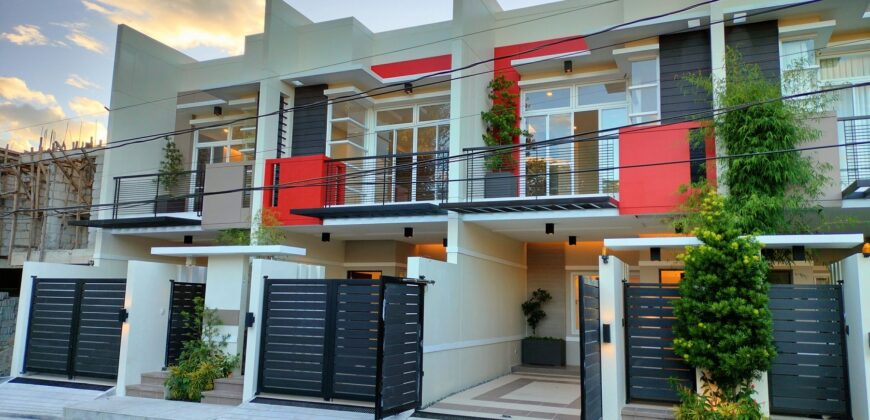 Classy Brandnew Townhouses For Sale in Pilar Village Las Pinas