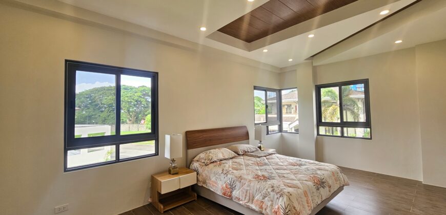 Gorgeous 3 Level Brand New Modern House in a Corner Through Lot in South Forbes Mansion Silang