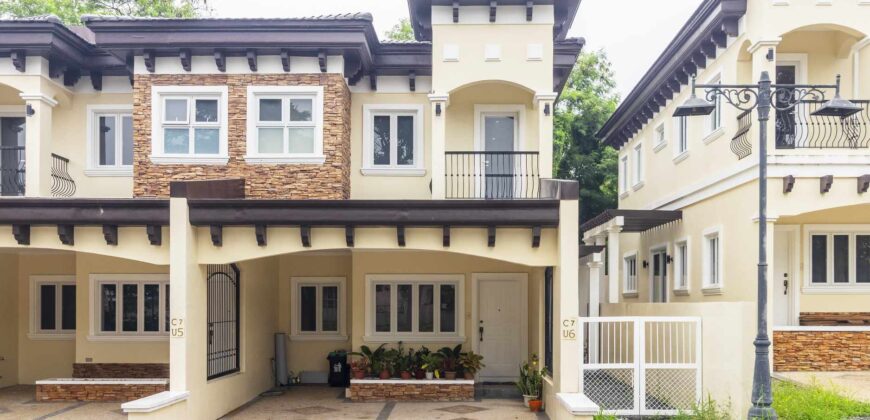 Fully Furnished Townhouse For Sale in Versailles Alabang Village