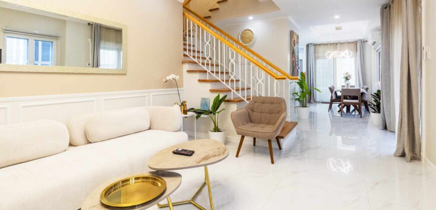 Fully Furnished Townhouse For Sale in Versailles Alabang Village