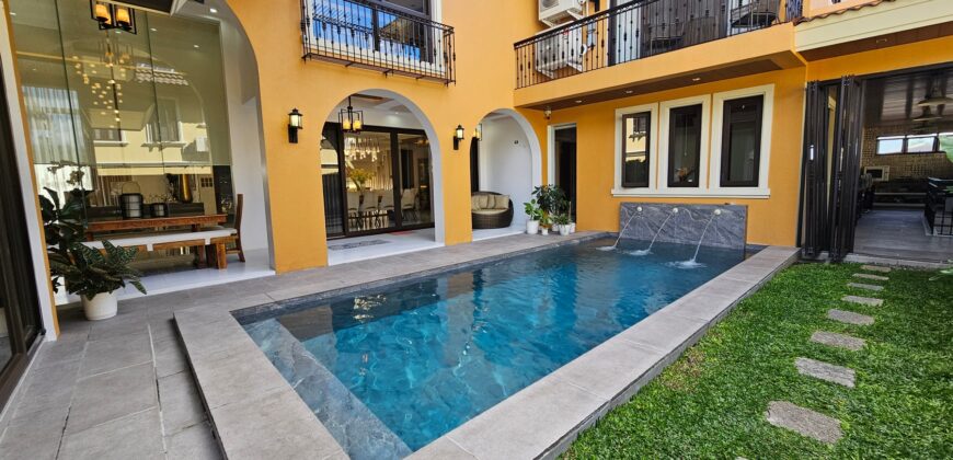 Magnificent Mansion with Pool and 10-Car Garage in Exclusive Las Pinas Estate