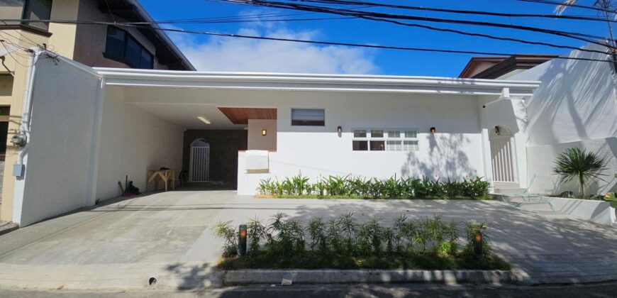 Bungalow House And Lot For Sale In Tahanan Village Paranaque