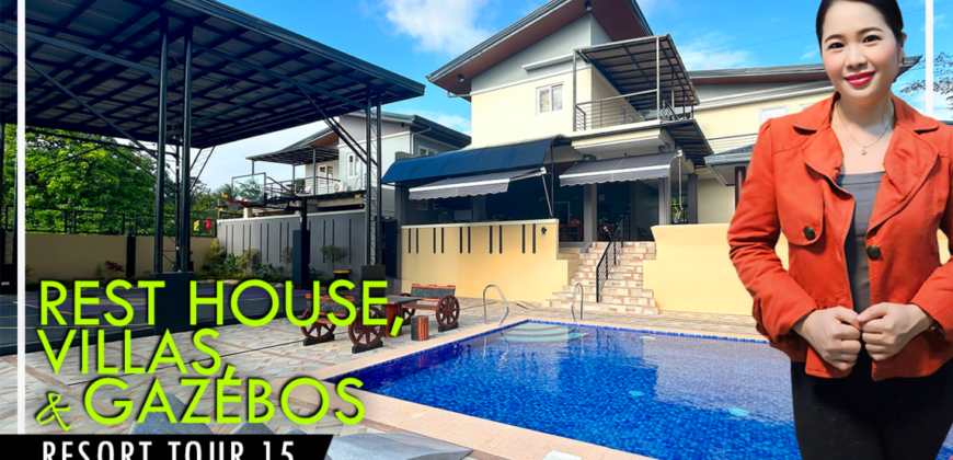 For Sale: Fully Furnished Resort with Rest house and 5 Villas for Airbnb or Short Term Rentals