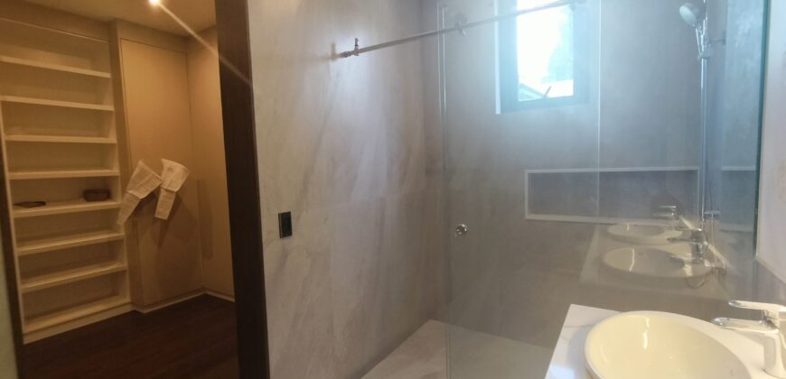 Brandnew Three-Storey House with Elevator Located in a Prime and Peaceful neighborhood.