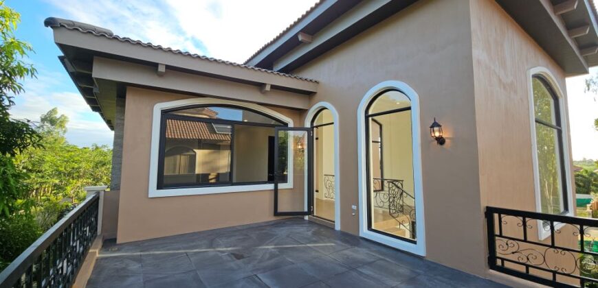 Modern Mediterranean Masterpiece with Atrium and Garden