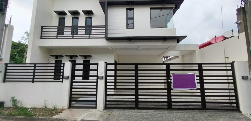 Brand New 2 Storey House and Lot in Katarungan, Muntinlupa City